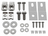 Stainless Steel Front Radiator Grille Frame Mounting Bracket Kit With Air Con for Defender - MTC6332 from JGS4x4 Stainless Steel Front Radiator Grille Frame Mounting Bracket Kit With Air Con for Defender - MTC6332 from JGS4x4