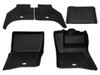 Land Rover NEW Defender Front & Rear Deep Sided Set Black RHD - VPLES0666LR