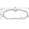 Front Brake Pad Set Mintex for Range Rover Sport L320 2.7 TdV6 from JGS4x4