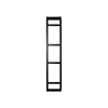 Defender Rear Roof Rack Access Ladder Black from JGS4x4