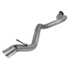 Defender 110 TD5 & Puma Big Bore Rear Silencer Delete Pipe - DA2779 from JGS4x4