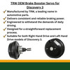 TRW OEM Brake Booster Servo SJJ500090 for Discovery 3 - Premium Replacement from JGS4x4