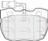 Discovery 1 300 TDi Front Brake Pad Set | APEC PAD592