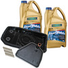 Automatic gearbox easy change filter kit with Ravenol ATF for Discovery 3 ZF 6HP26 transmission