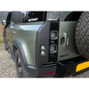 Aluminium Chequer Plate Style Rear Light Trim - DA2976 for New Defender from JGS4x4
