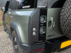 Aluminium Chequer Plate Style Rear Light Trim - DA2976 for New Defender from JGS4x4