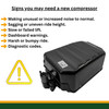 PHEV Air Suspension Compressor - LR140036 | AMK for Range Rover L405 from JGS4x4