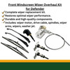 Front Windscreen Wiper Overhaul Kit for Defender - FWK0031 from JGS4x4