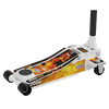 Low Profile Custom Design Trolley Jack with Rocket Lift 2 Tonne - White