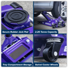 Low Profile Trolley Jack with Rocket Lift 2.25 Tonne - Purple