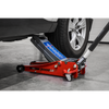 Low Profile Trolley Jack with Rocket Lift 3 Tonne - Red