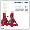 Auto Rise Ratchet Axle Stands (Pair) 3 Tonne Capacity per Stand