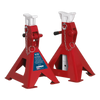 Auto Rise Ratchet Axle Stands (Pair) 3 Tonne Capacity per Stand
