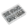 Steel Nut Assortment 1/4"-1/2"UNC 320pc