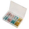 Adhesive Lined Heat Shrink Terminal Assortment 142pc - Blue, Red & Yellow