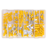 Crimp Terminal Assortment 140pc - Yellow
