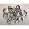 Stainless Steel O-Clip Single Ear Assortment 160pc