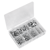 Steel Nut Assortment 255pc M4-M16 Metric