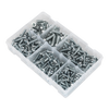 Countersunk & Pan Head Pozi Machine Screw Assortment M5-M8 264pc
