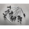 Black Anodised Rivet Assortment 200pc