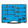 Mini Gravity/Suction Feed Air Brush Kit 10pc