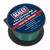 27A Thick Wall Automotive Cable 2.5m - Green