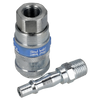 PCL Air Tool Coupling Kit 1/4"BSPT 2pc
