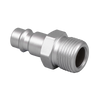 High Flow Screwed Adaptor Male 3/8"BSPT - Pack of 5