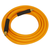 High-Visibility Hybrid Air Hose with 1/4"BSP Unions 15m x 8mm