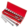 Premier Socket Set 3/4"Sq Drive 17pc
