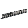 Premier Black Lock-On Socket Set 1/2"Sq Drive 13pc