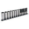 Premier Black Deep Lock-On Socket Set 1/2"Sq Drive 13pc