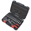 Lock-On Socket Set 1/4"Sq Drive 32pc