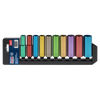 Premier Deep Multi-Coloured Socket Set 1/2"Sq Drive 10pc
