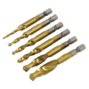 Combination Drill & Tap Bit Set 6pc