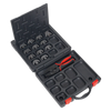 Ratchet Crimping Tool with Jaws and Storage Case