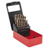 HSS Cobalt Fully Ground Drill Bit Set 25pc
