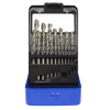 HSS Fully Ground Drill Bit Set 19pc
