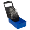 HSS Fully Ground Drill Bit Set 25pc