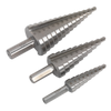 Double Flute HSS M2 Step Drill Bit Set 3pc