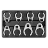 Crow's Foot Spanner Set 1/2"Sq Drive 8pc