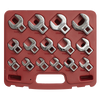 Premier Crow's Foot Open-End Spanner Set 3/8"Sq Drive 15pc