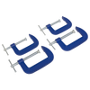 G-Clamp Set 75mm & 100mm 4pc