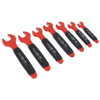 Premier Insulated Open-End Spanner Set 7pc - VDE Approved