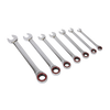Premier Platinum Combination Ratchet Spanner Set 7pc