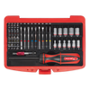 Premier Fine Tooth Ratchet Screwdriver & Accessory Set 51pc