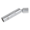 Spark Plug Socket with Universal Joint 3/8"Sq Drive 12-Point 14mm