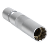 Spark Plug Socket with Universal Joint 3/8"Sq Drive 12-Point 16mm