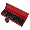 Premier Metric/Imperial Impact Socket Set 3/4"Sq Drive 13pc
