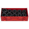 Premier Metric/Imperial Impact Socket Set 1"Sq Drive 10pc